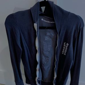 Chrome hearts zip up.